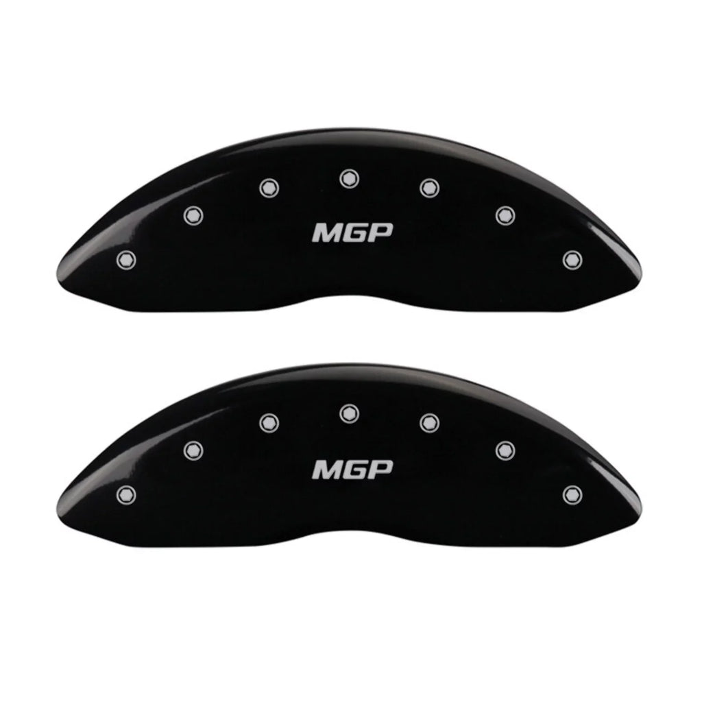 4 Caliper Covers Engraved Front & Rear  Black finish silver ch Fits select: 2013  300, 2012  300C