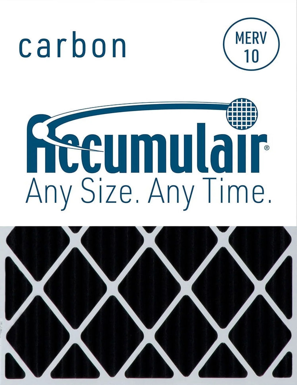 Accumulair Carbon 20x25x2  10 Odor Eliminating Air Filter (4 Pack)