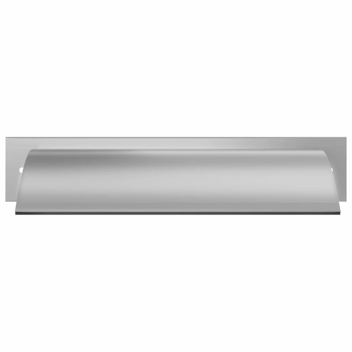 Dcenta Waterfall Pool Fountain Stainless Steel Descent Water Spillway Pond Fountain for Garden Outdoor In Ground Swimming Pool 17.7 x 10.2 x 3.5 Inches ( x  x )