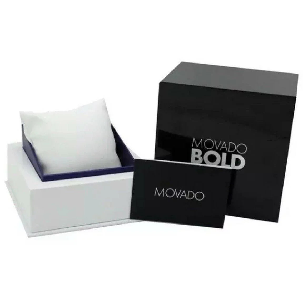 Movado Bold Evolution Mesh Strap 40mm Blue Dial Men's  Watch  3600901