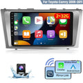 Podofo 2+32G for Toyota Camry 2006-2011 Car Stereo Radio Wireless Carplay Android Auto Mirror Link 9'' Touchscreen  1080P   Hifi  Bluetooth,  Backup Camera