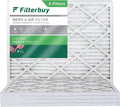 Filterbuy 16x21x1  8 Pleated   Furnace Air Filters (5-Pack)