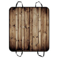 Vintage Rustic Knotty Old Barn Wood Pet Car Seat Cover Dog Car Seat Mat Hammock Cargo Mat Trunk Mat For Cars Trucks and  54x60 inches
