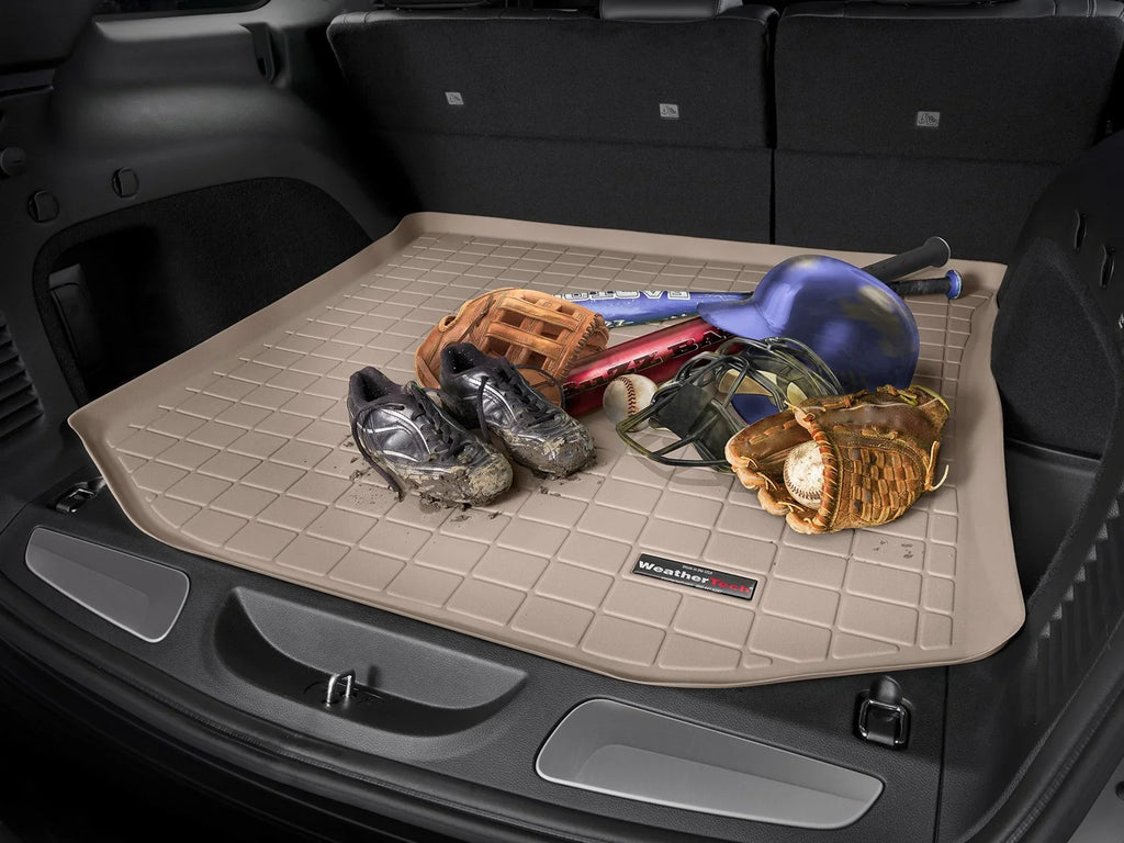 WeatherTech Cargo Trunk Liner designed for with Tribute, Escape - Behind 2nd Row Seating, Tan