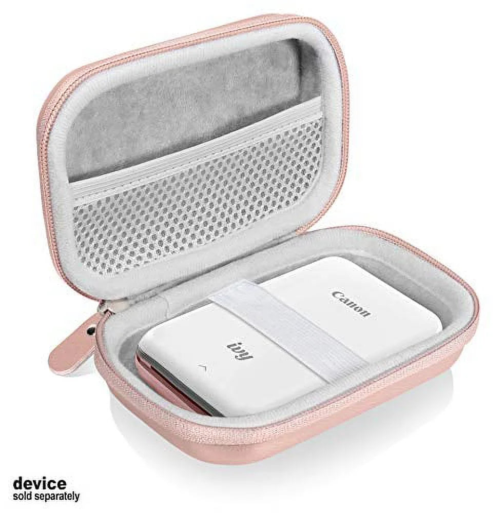 Protective Case for Canon Ivy +, ,  2, +2 Instant Camera Printer and Mobile Mini Photo Printer,Also for  Sprocket (1st/2nd Edition) (Rose Gold)