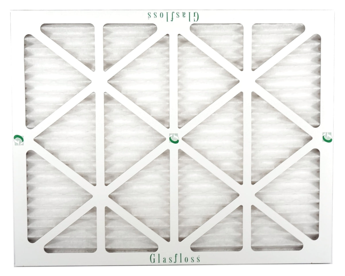 Glasfloss 15x25x1 -  10 -Qty:6 - Furnace Air Filter - Made in  (Actual Size: 14.5 x 24.5x7/8 inch)