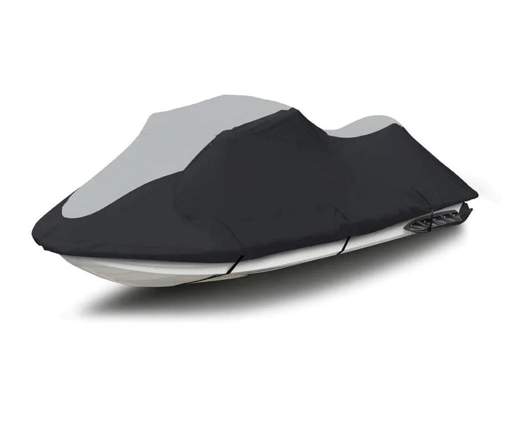 '-      Cover Compatible for  Wave Runner  760 1997-2000 Jet Ski  Trailerable Cover Black/Grey 2 Seater