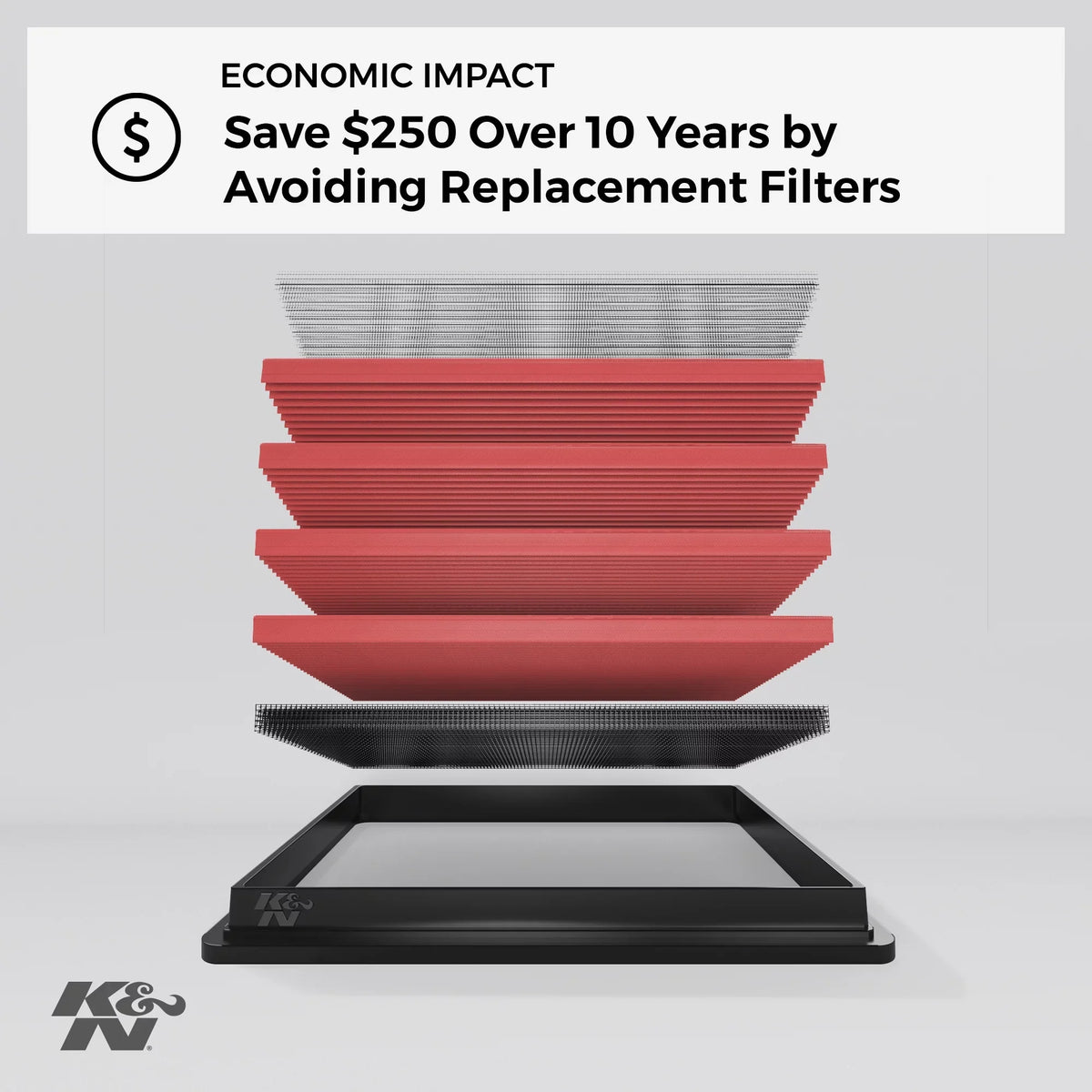 & Engine Air Filter: High Performance, Premium, Washable, Replacement Filter: 2008-2012 Chevy//Hummer Truck and  (Colorado, Canyon, , ), 33-2408