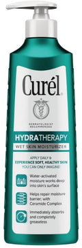 Curel Skincare Hydra Therapy Itch Defense Wet Skin Moisturizer, 12 oz (Pack of 6)