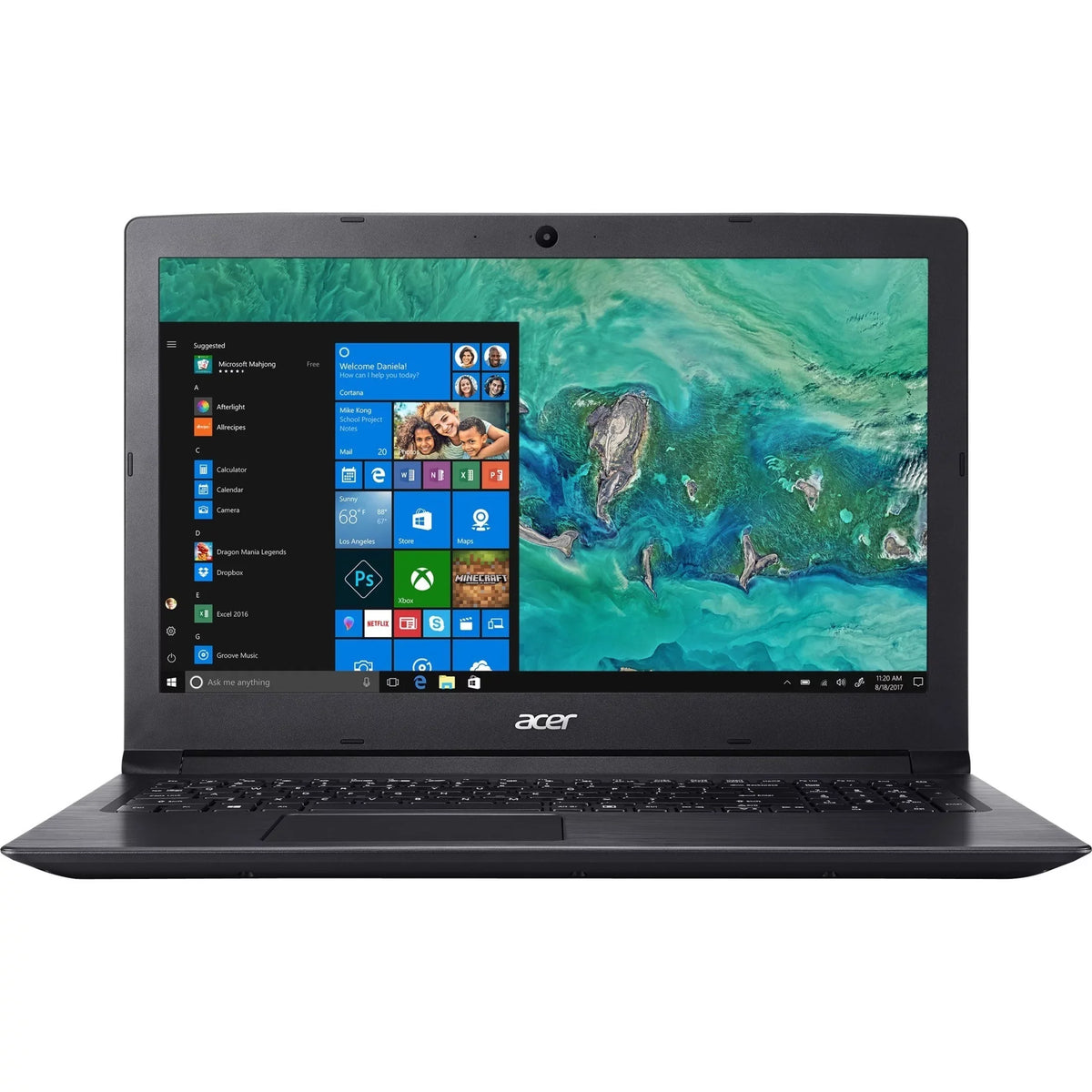 Acer Aspire 3 - -53-35ZY 15.6 inch Notebook - Core i3 i3-8130U - 4   - 16  Memory - 1   - Roc Red