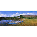 Ellens Rock Glengarriff Co Cork Ireland - Rowvessel On The Shore Poster Print by The Irish Image Collection, 30 x 12