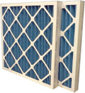 8 Pleated Air Filter (Pack Of 6), 16"  25"  2"