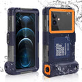 UrbanX Professional [15m/50ft] Swimming Diving Surfing Snorkeling Photo Video Waterproof Protective Case Underwater Housing for Panasonic Eluga  And all Phones Up to 6.9 Inch  with Lanyard