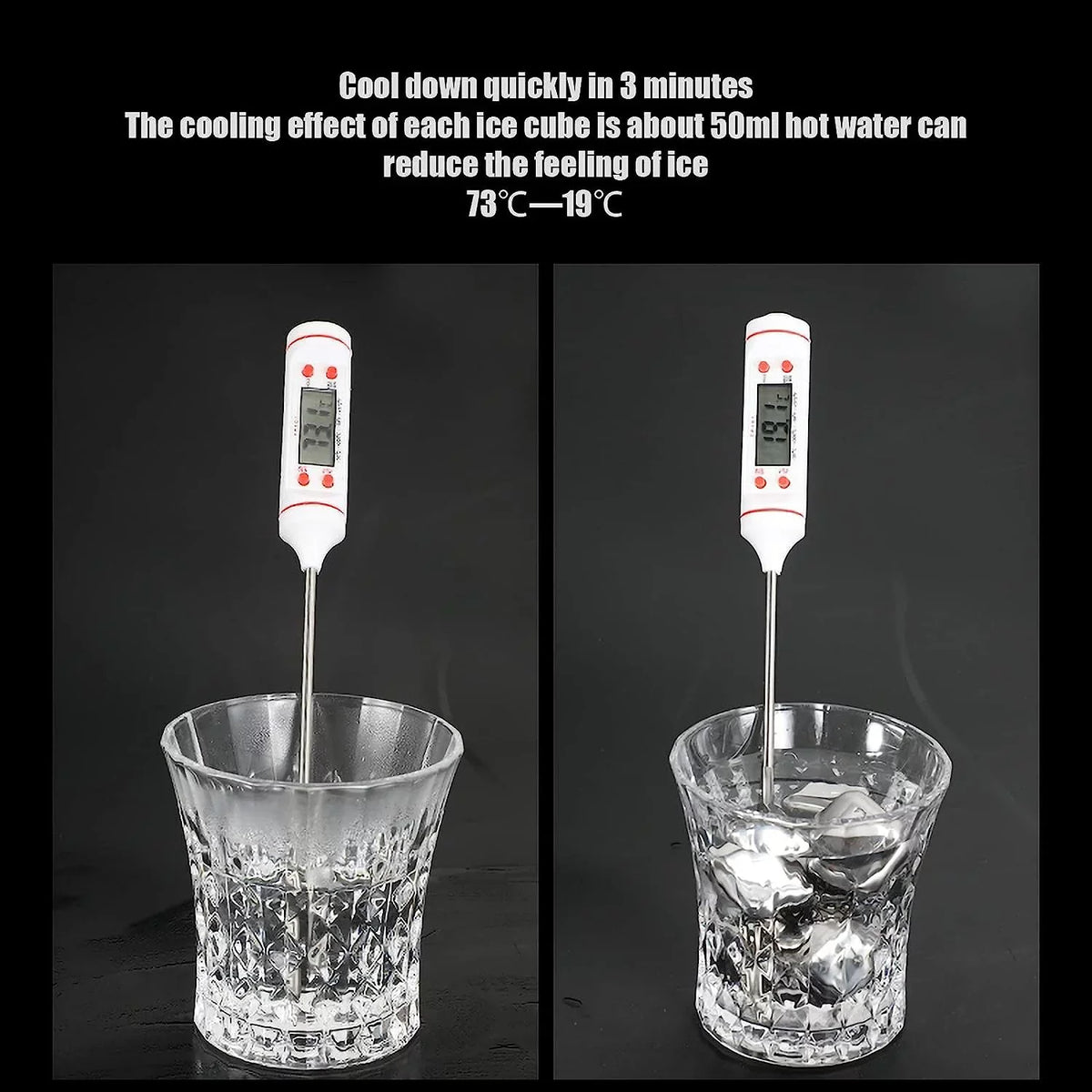 Stainless Steel Whisky Stones Metal Ice Cube Reusable Chilling Rocks Cooling for Scotch Whisky Wine Gin Tonic Drinks Party Men Women(Size:8 Pieces,Color:Square)