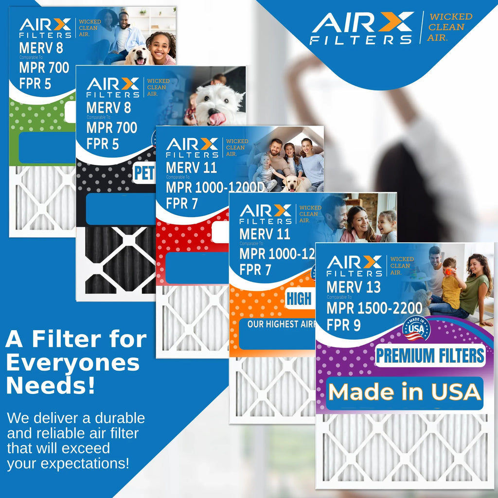 18x20x1 Air Filter  13 Comparable to  1500 - 2200 &  9 Electrostatic Pleated Air Conditioner Filter 6 Pack   Premium  Made 18x20x1 Furnace Filters by     .