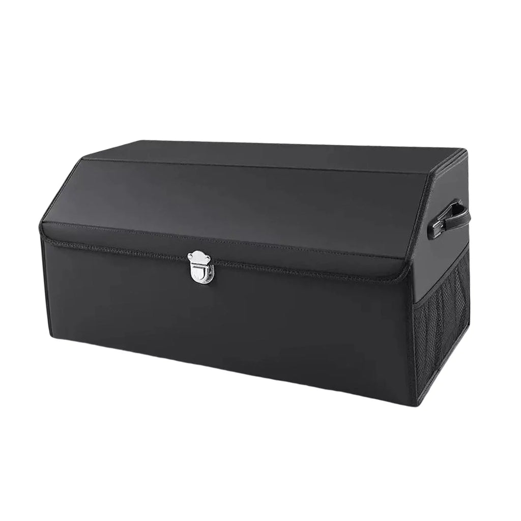 Car Trunk Organizer Dustproof with Handles Foldable Car Storage Box Bin for Cars
