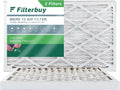 Filterbuy 12x24x2  13 Pleated   Furnace Air Filters (2-Pack)