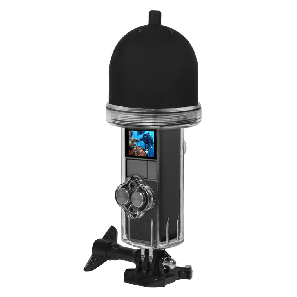ZiSUGP New Sports Camera Waterproof Housing Case Shell Diving 60M for  Osmo Pocket Digital Watch for Teens Boys