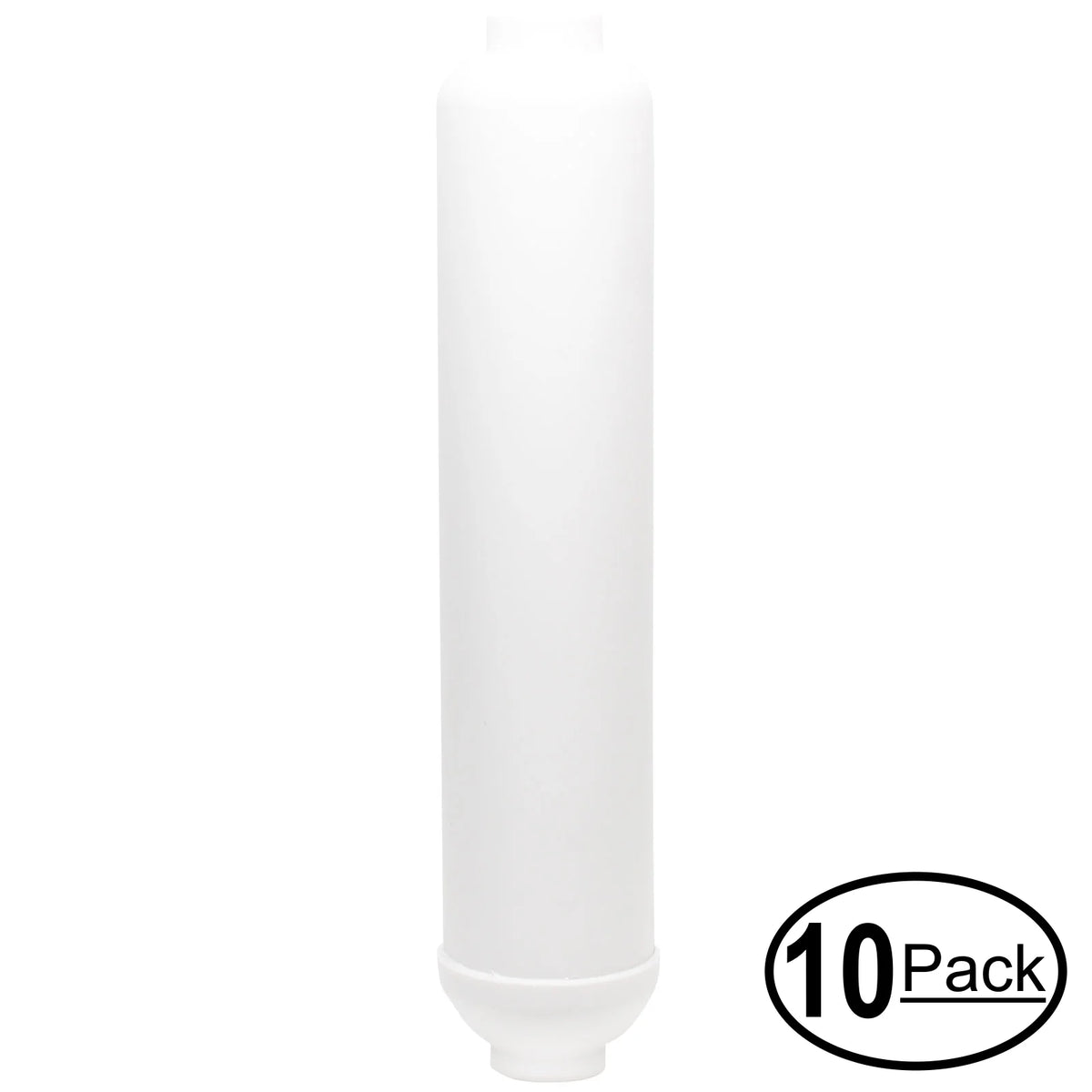 10-Pack Replacement for iSpring  Inline Filter Cartridge - Universal 10-inch Cartridge for iSpring 123Filter 6-stage 75  Reverse Osmosis Filter with  # - Denali Pure Brand