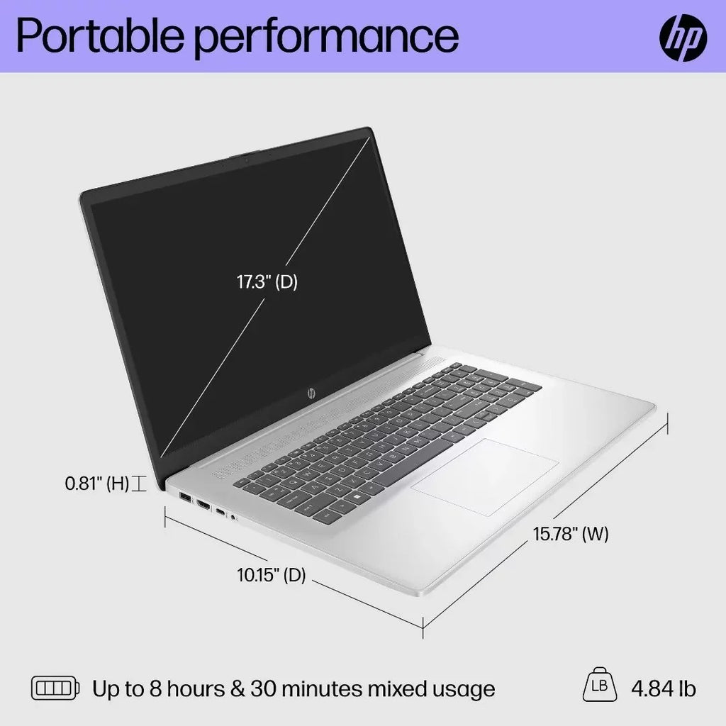 17.3"  Touchscreen Laptop, Intel Core i7-1355U, 32GB , 1TB , Backlit Keyboard, Win11 Home