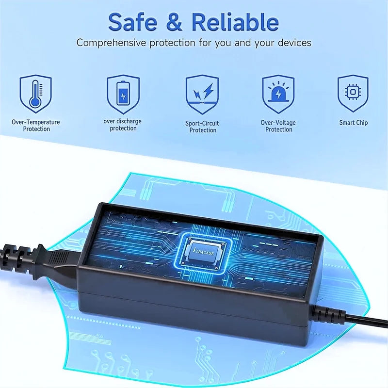 Nuxkst  Adapter Charger for  90W ProBook 430 ; 440 ; 440 ; 440 ; 445 ; 445 ; 450 ; 450 ; 450 ; 455 ; 455 ; 470 ; 470 ; 470 ; 640 ; 645 ; 650 ; 655  Power Char