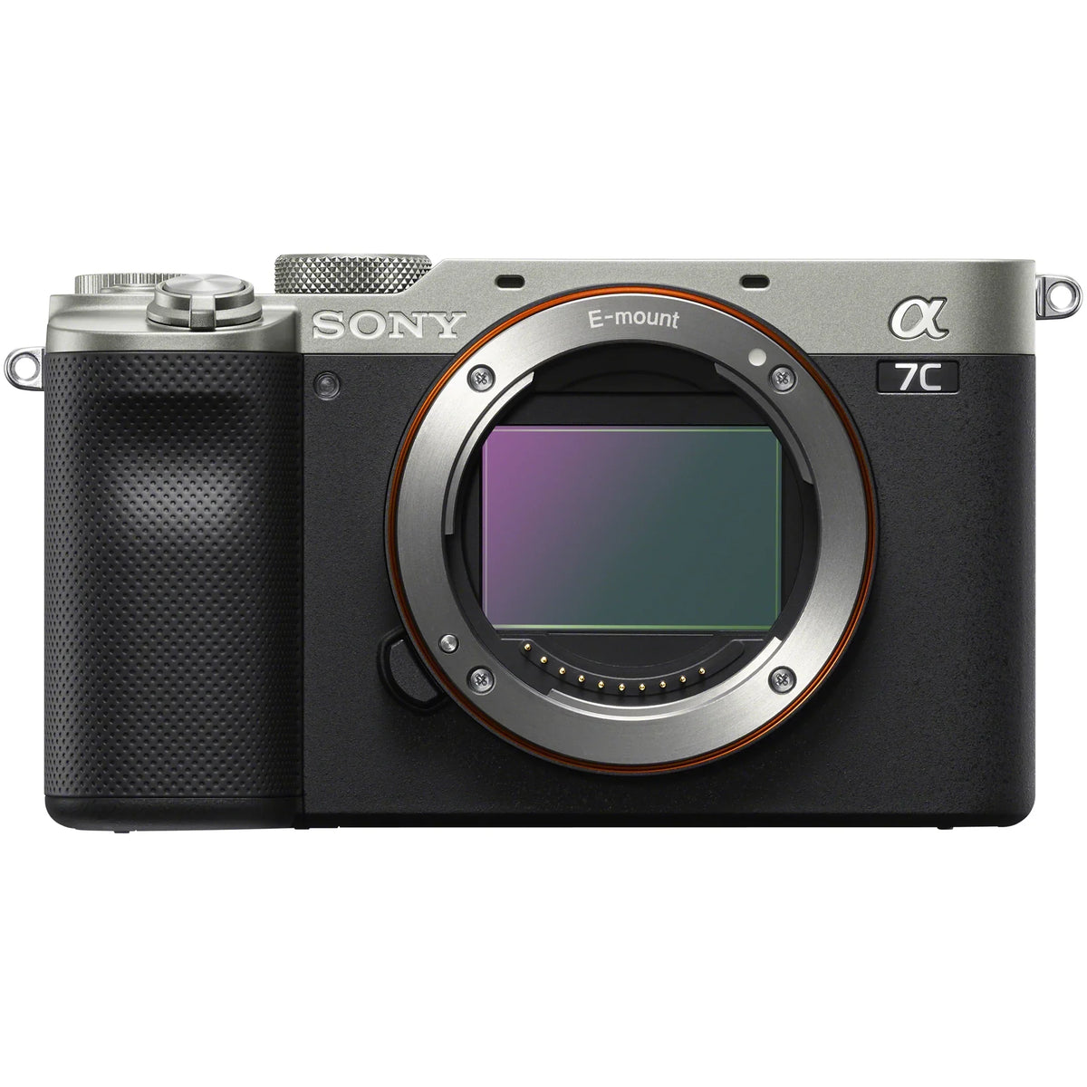 Sony a7C Mirrorless Full Frame Camera Body Silver -7C/ Bundle with Sigma 30mm .4   Contemporary Lens 302965 + Deco Gear Bag + Extra Battery & Dual Charger + 64GB Card +Tripod & Accessories