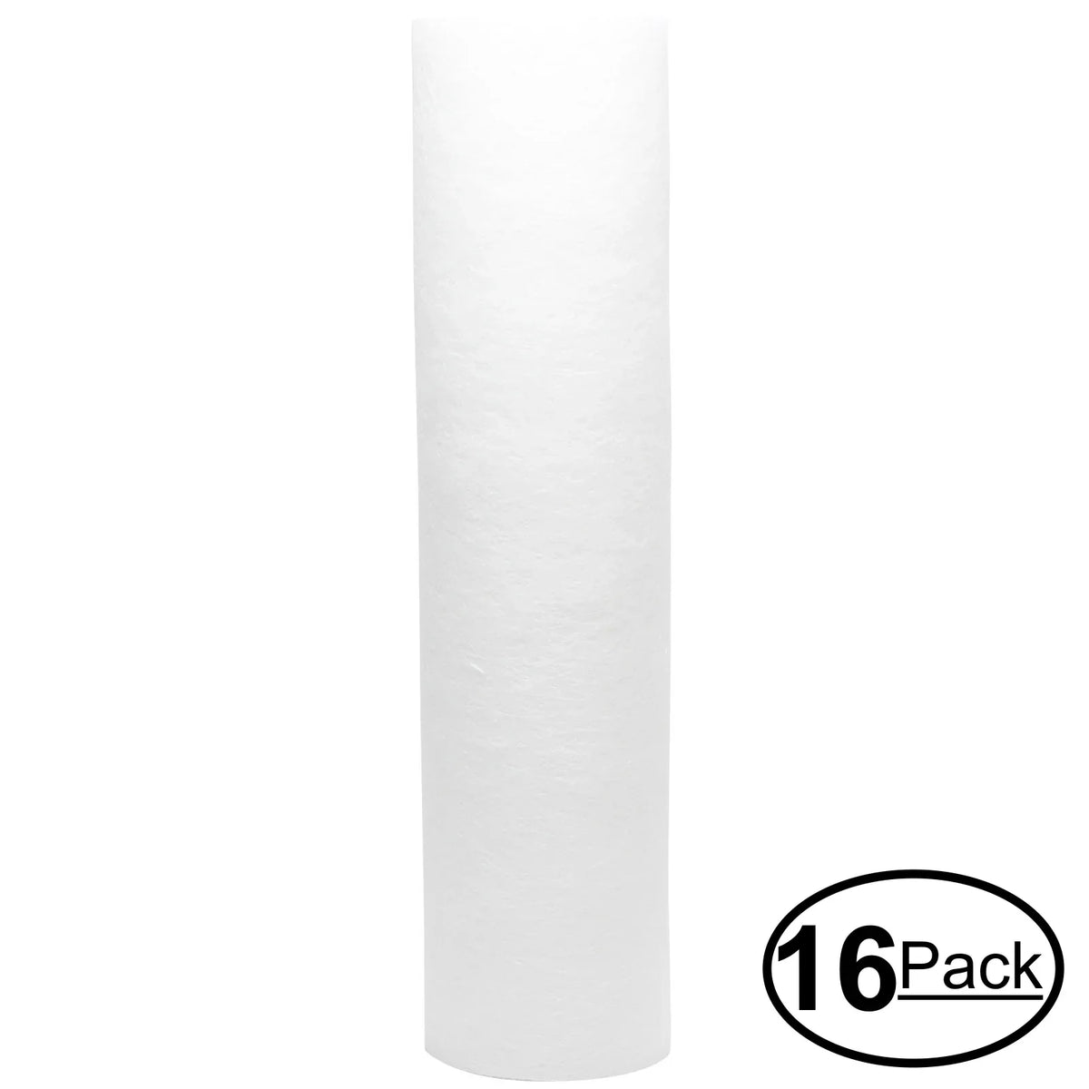 16-Pack Replacement for Expres Water  Polypropylene Sediment Filter - Universal 10-inch 5-Micron Cartridge for Express Water 6 Stage  Reverse Osmosis Filtration System - Denali Pure Brand