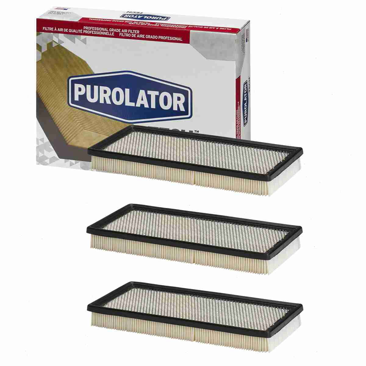 3 pc Purolator   Air Filters for 042-1619 053004383 26077 270 33-2084 36077 3901 4077 46077 53004383 53004383AB 6077 61946077 62093 66077 88077 8953 004 383 94077 -3901 -4372 -76