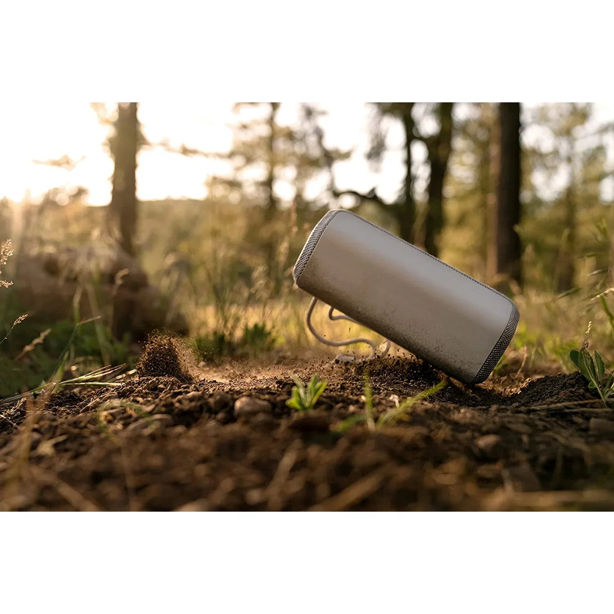 Sony  -Series Portable Wireless Speaker - Black Bundle with Deco Essential Sling Backpack, Anti-Theft Combo Zipper Lock, External  Charging, Waterproof