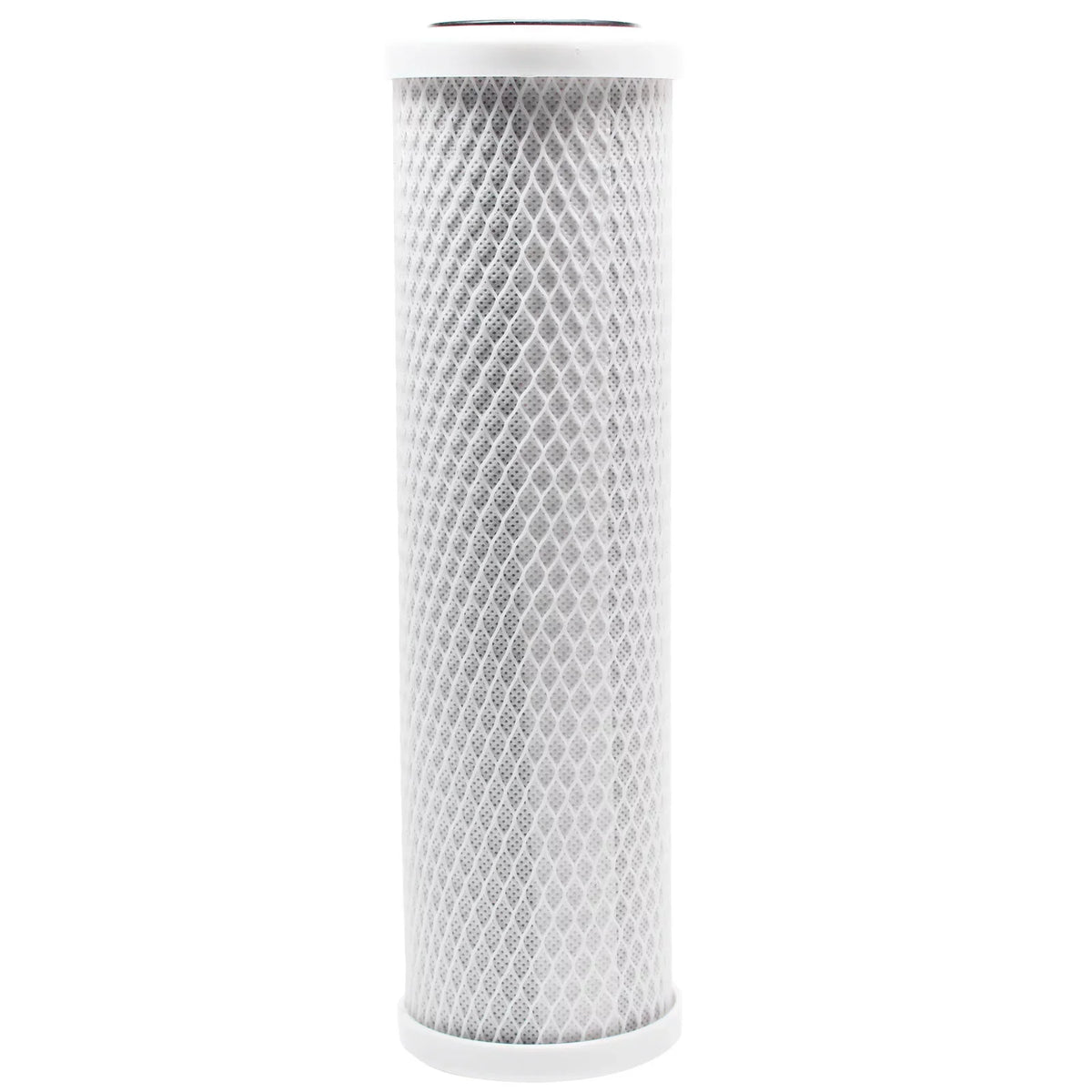 12-Pack Replacement for PurePro - Activated Carbon Block Filter - Universal 10 inch Filter for PurePro Aquarium  with pressure gauge: - - Denali Pure Brand