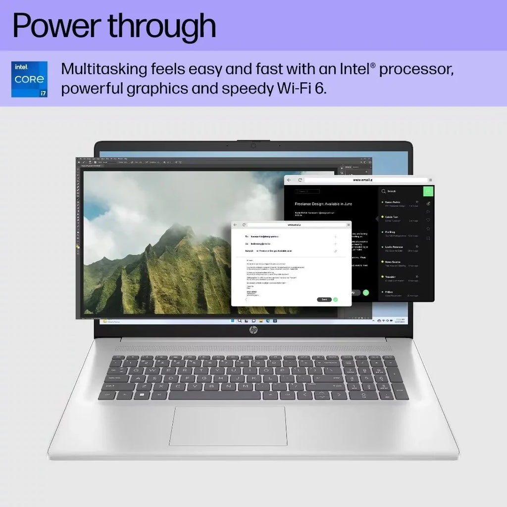 17.3"  Touchscreen Laptop, Intel Core i7-1355U, 32GB , 1TB , Backlit Keyboard, Win11 Home