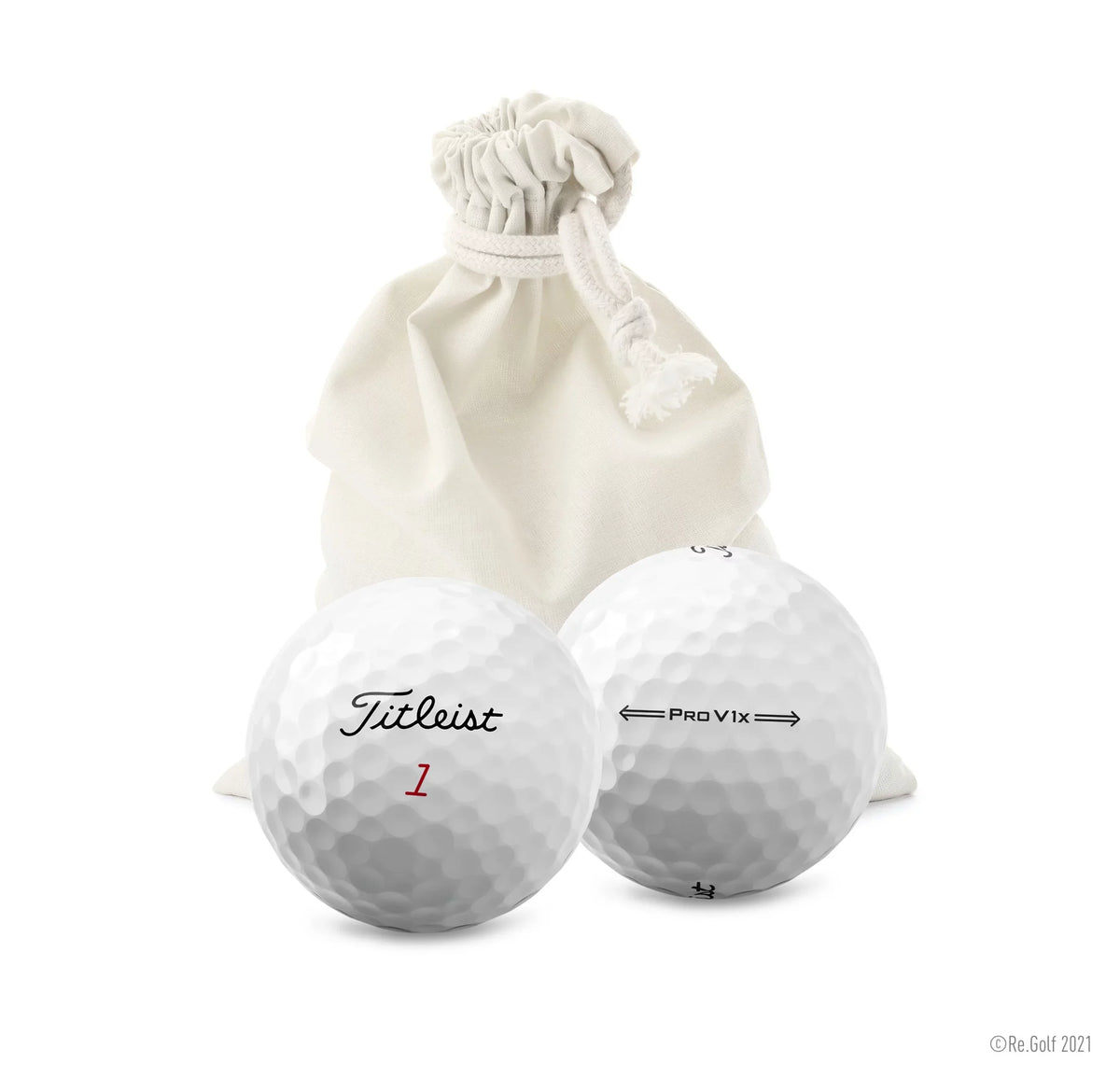 12 Recycled Titleist   in Eco-Friendly Bag (Professionally Recycled)