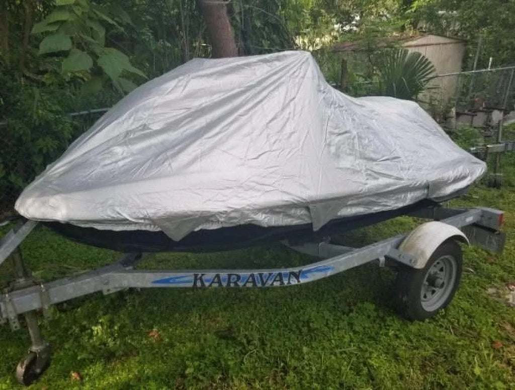 Reflective, Travel, Storage and Mooring Watercraft  Jet Ski Cover for Yamaha Wave Runner  140 2002 2003 2004 2005