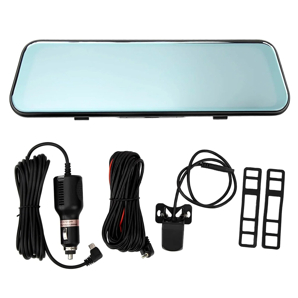 10" Mirror Dash Cam,Kepeak 1080P  Full Touch Screen Front and Rear View Backup Camera,-Sensor, Parking Monitor, 170° Wide Angle,with 5.5 Meters Cable