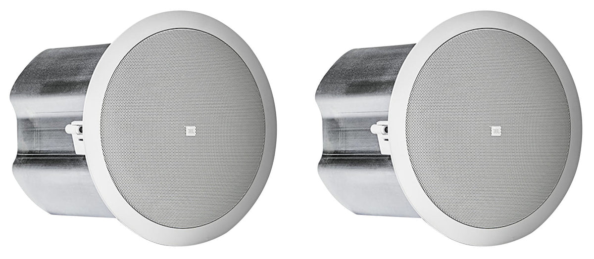 Restaurant/Bar/Cafe Package w/ 6-Zone Amplifier+(10) White Ceiling Speakers